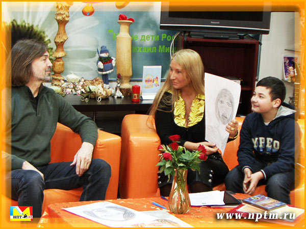 Никас Сафронов в гостях у Марии Карпинской на НПТМ
